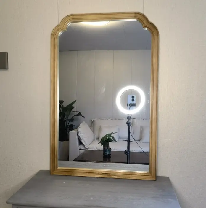 Wood Frame Mirror thumbnail 4